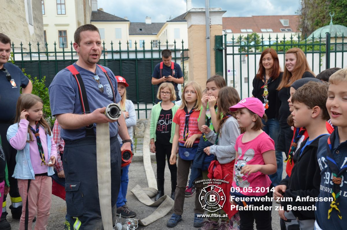 09.05.2014 - Feuerwehr zum Anfassen - Die Pfadinder zu Besuch