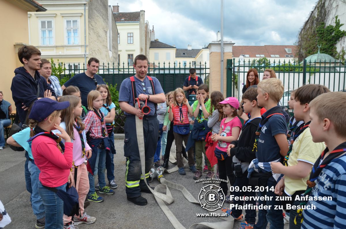 09.05.2014 - Feuerwehr zum Anfassen - Die Pfadinder zu Besuch