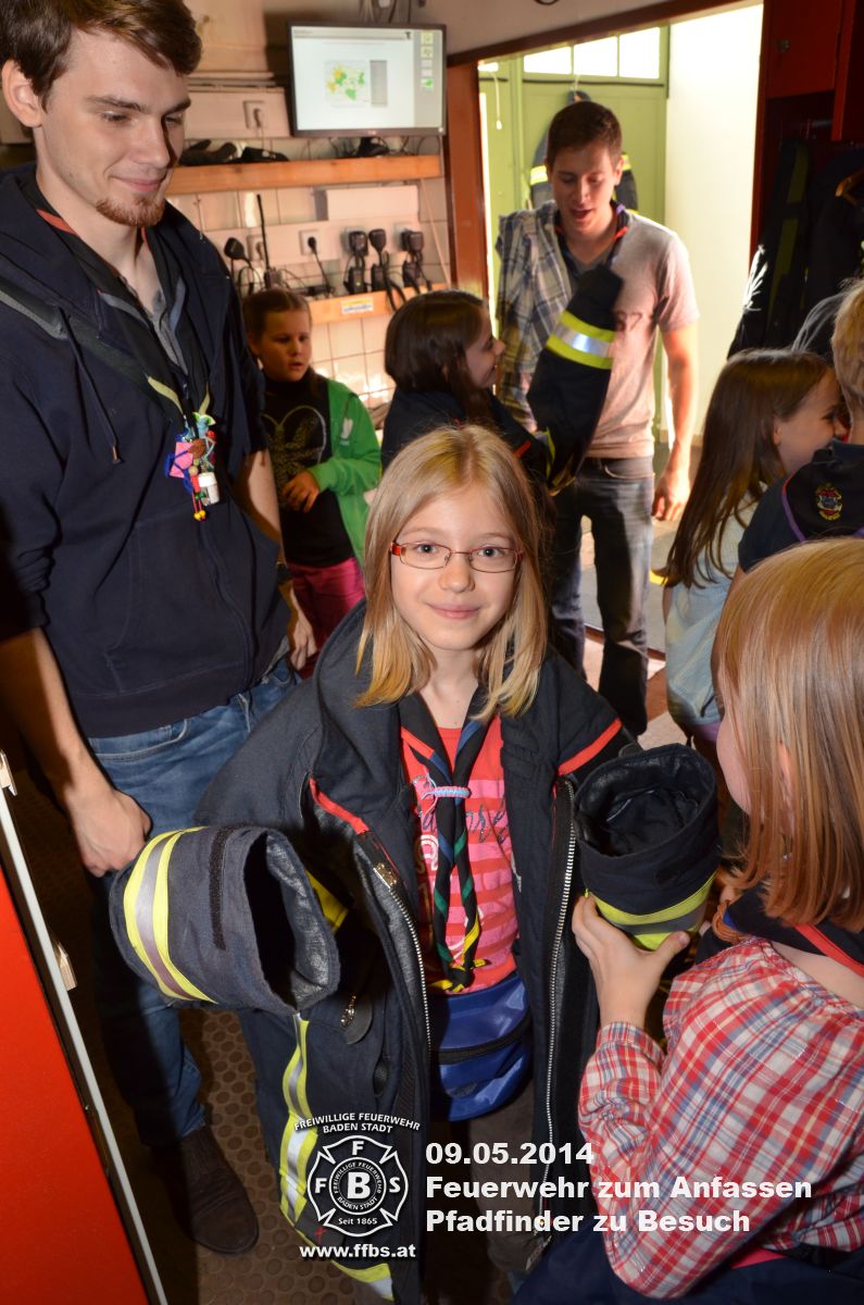 09.05.2014 - Feuerwehr zum Anfassen - Die Pfadinder zu Besuch