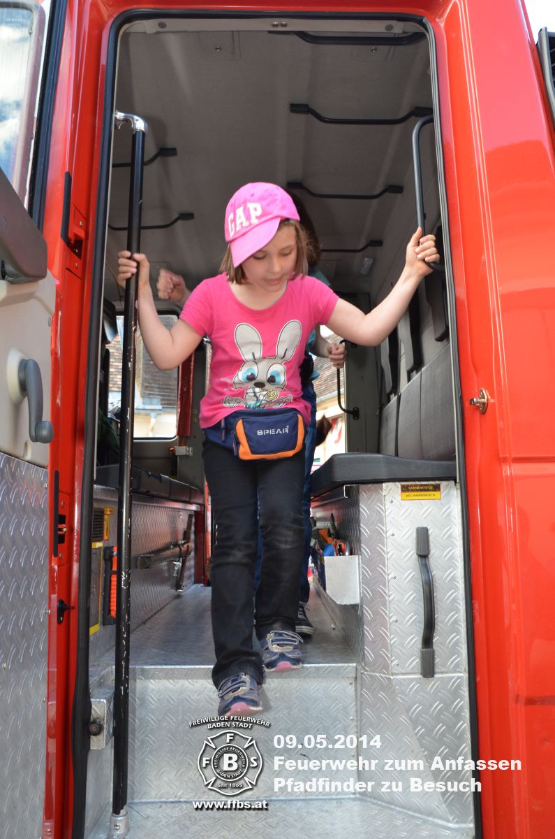 09.05.2014 - Feuerwehr zum Anfassen - Die Pfadinder zu Besuch