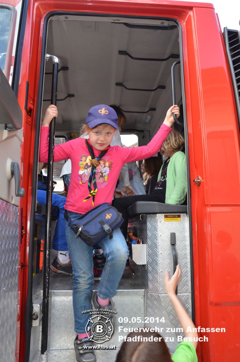 09.05.2014 - Feuerwehr zum Anfassen - Die Pfadinder zu Besuch