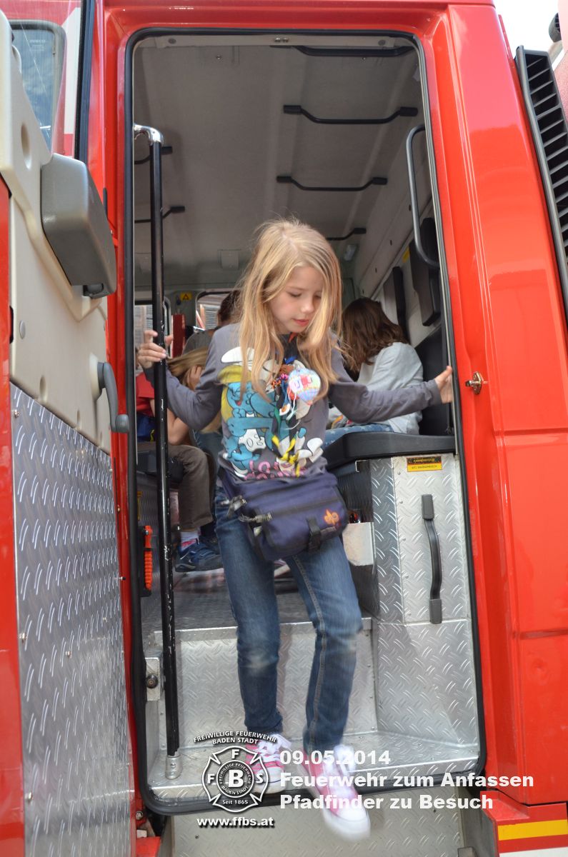09.05.2014 - Feuerwehr zum Anfassen - Die Pfadinder zu Besuch