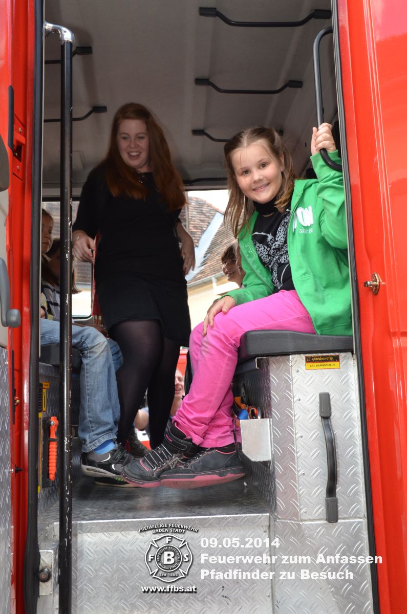 09.05.2014 - Feuerwehr zum Anfassen - Die Pfadinder zu Besuch