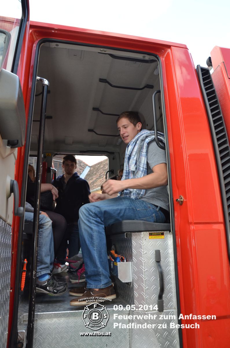 09.05.2014 - Feuerwehr zum Anfassen - Die Pfadinder zu Besuch