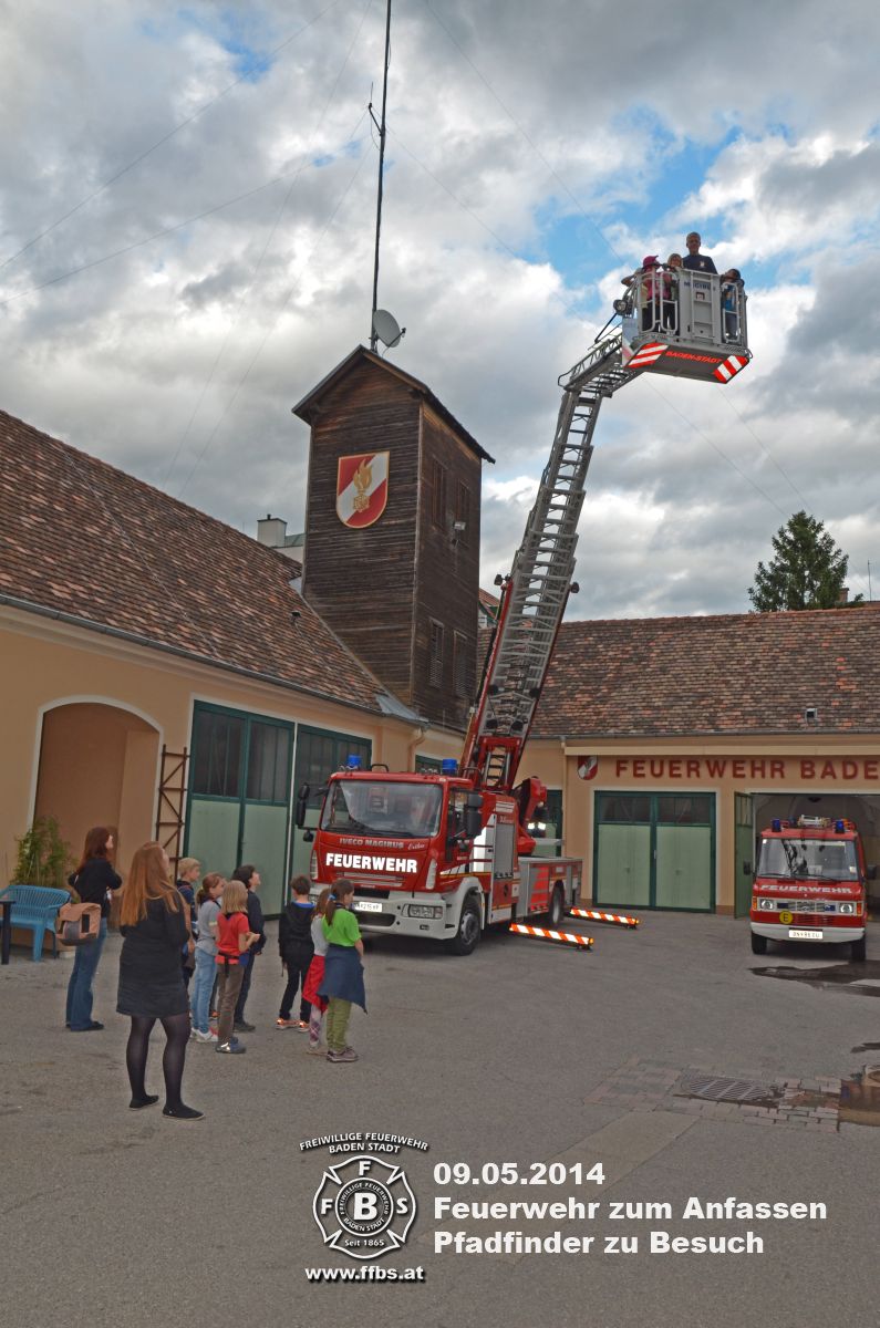 09.05.2014 - Feuerwehr zum Anfassen - Die Pfadinder zu Besuch