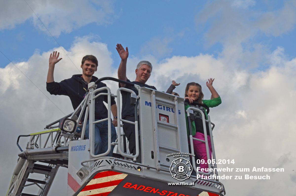 09.05.2014 - Feuerwehr zum Anfassen - Die Pfadinder zu Besuch