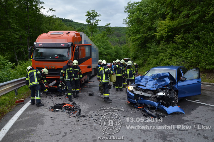 2014.05.13 - Verkehrsunfall Pkw / Lkw