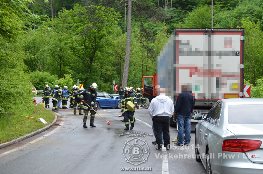 2014.05.13 - Verkehrsunfall Pkw / Lkw