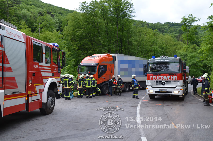 2014.05.13 - Verkehrsunfall Pkw / Lkw