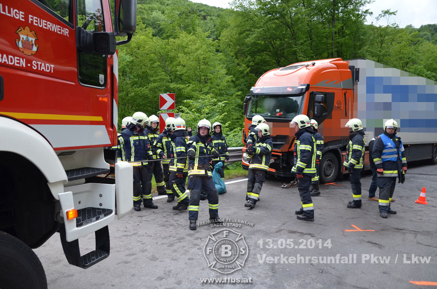 2014.05.13 - Verkehrsunfall Pkw / Lkw