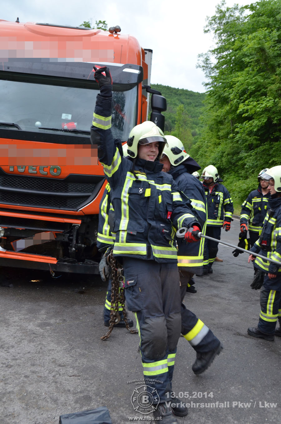 2014.05.13 - Verkehrsunfall Pkw / Lkw