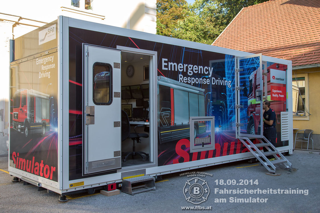 Rosenbauer ERDS - Emergency Response Driving Simulator
