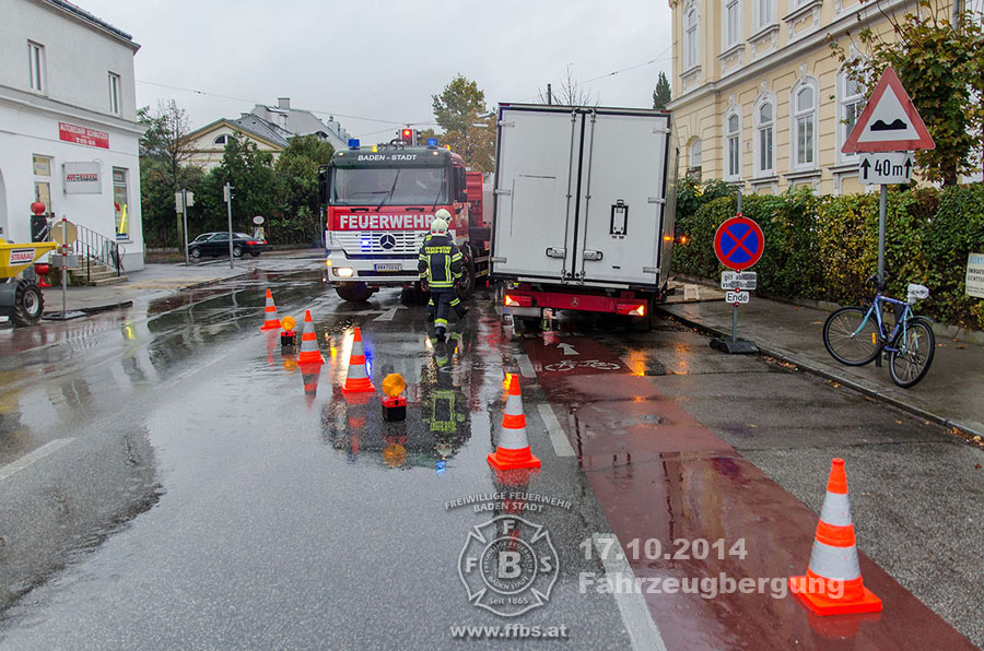 20141017 TE Fzg. Bergung Baden  © www.ffbs.at