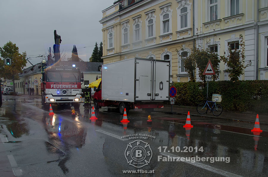 20141017 TE Fzg. Bergung Baden  © www.ffbs.at