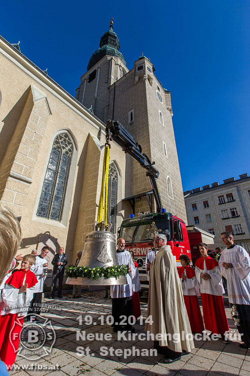 2014.10.19 - Neue Kirchenglocke für St.Stephan