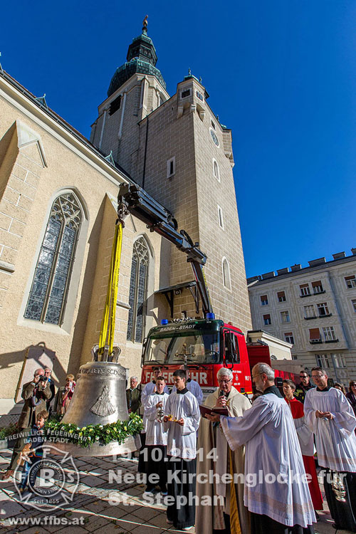 2014.10.19 - Neue Kirchenglocke für St.Stephan