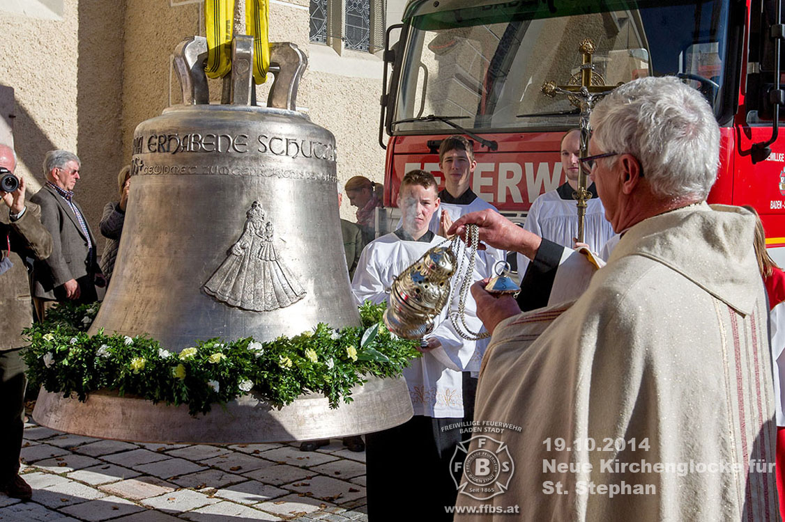 2014.10.19 - Neue Kirchenglocke für St.Stephan