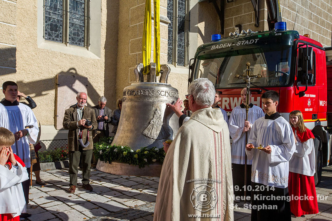 2014.10.19 - Neue Kirchenglocke für St.Stephan