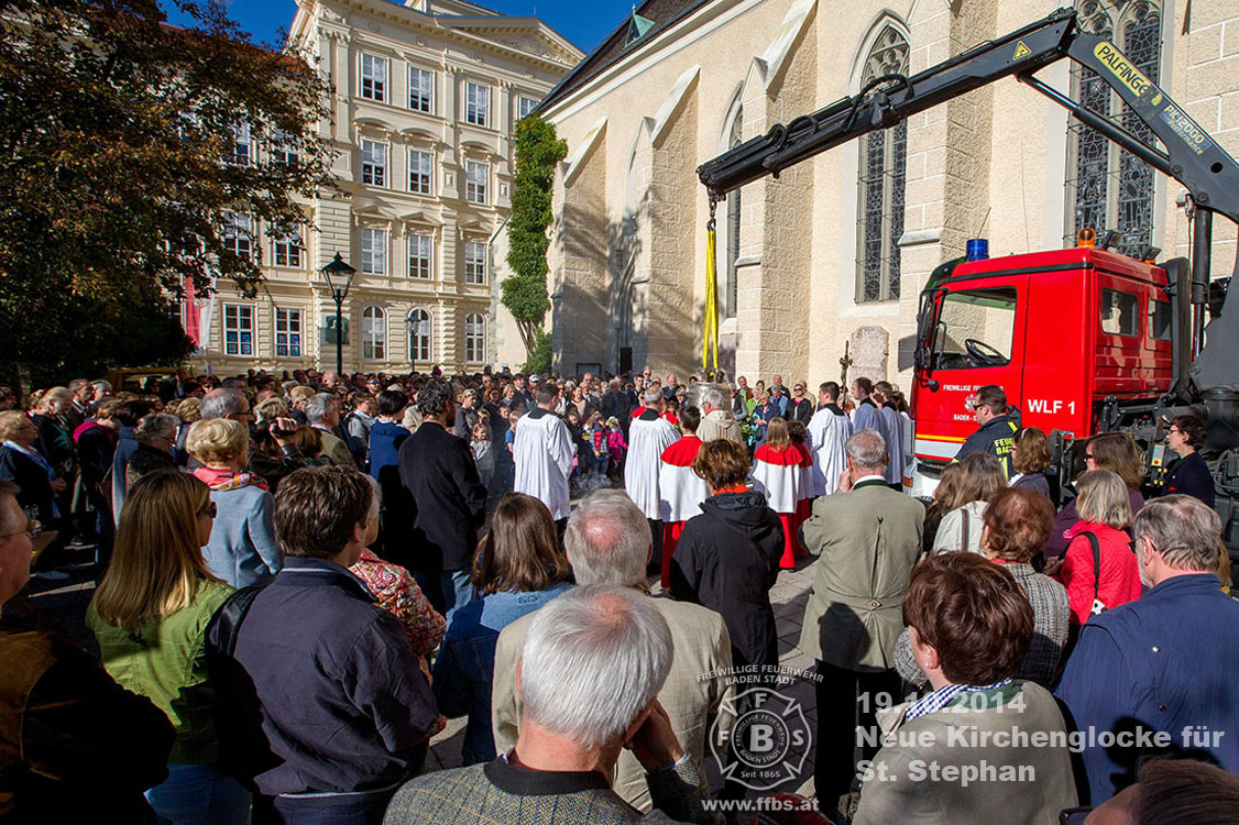 2014.10.19 - Neue Kirchenglocke für St.Stephan