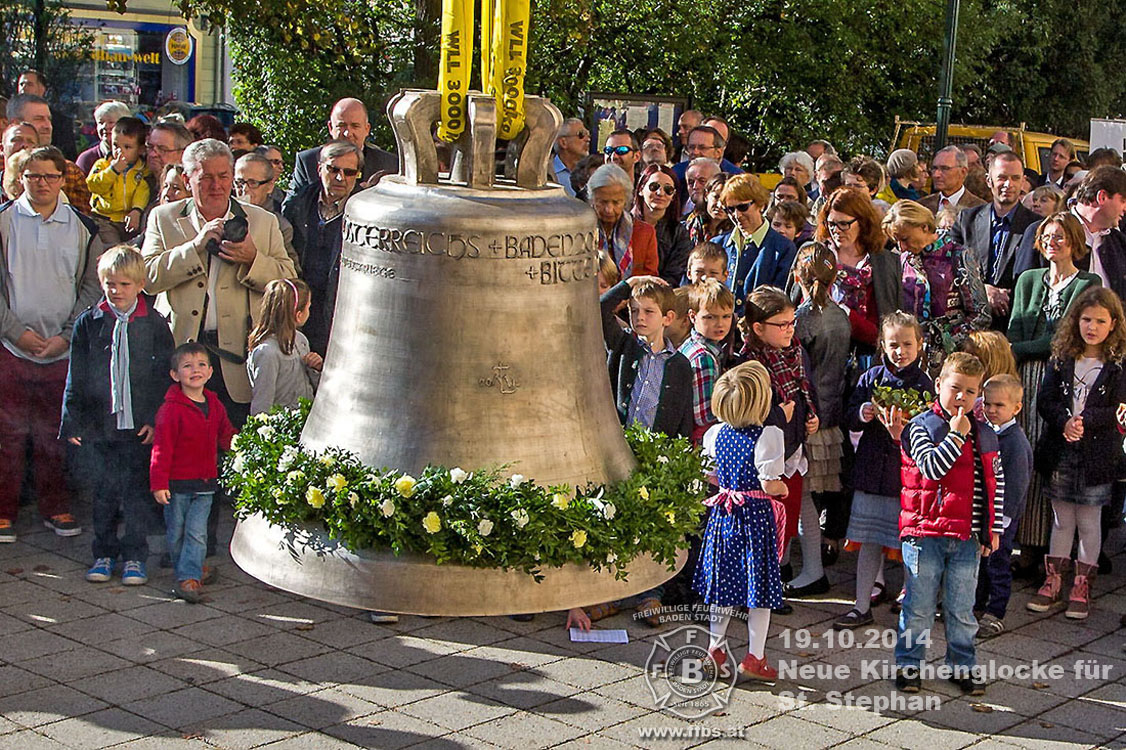 2014.10.19 - Neue Kirchenglocke für St.Stephan