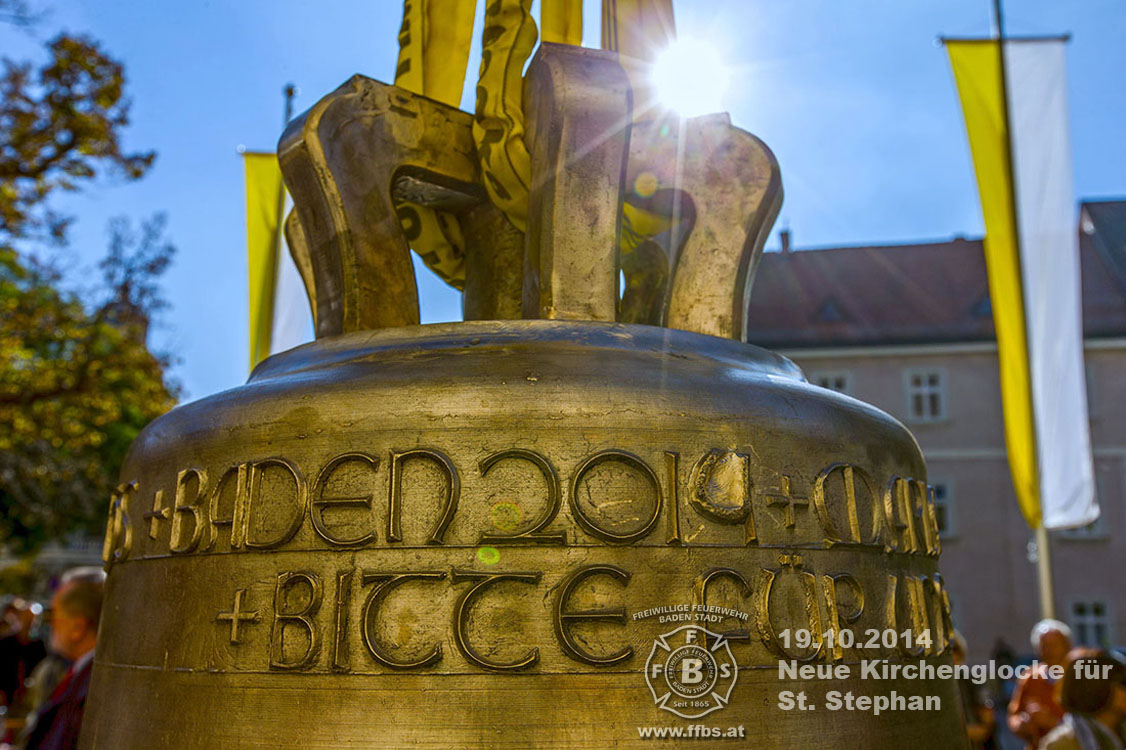 2014.10.19 - Neue Kirchenglocke für St.Stephan