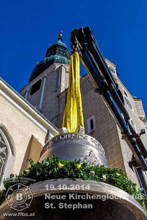 2014.10.19 - Neue Kirchenglocke für St.Stephan