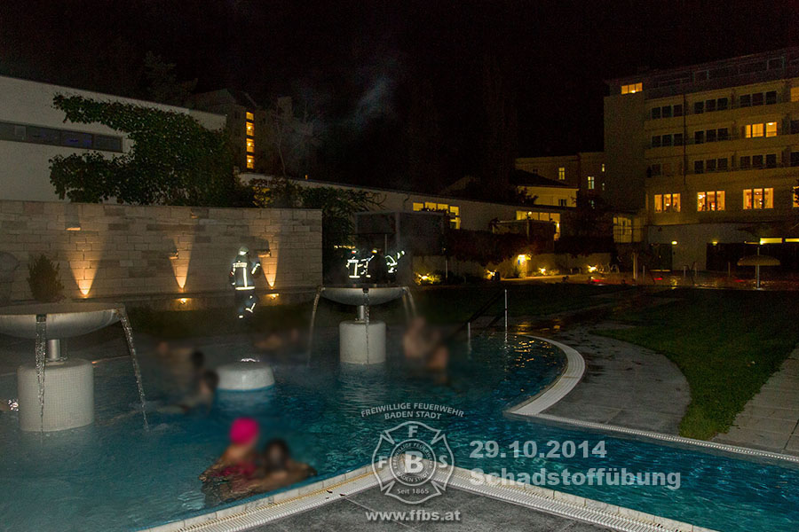 20141029 Übung Römertherme Baden