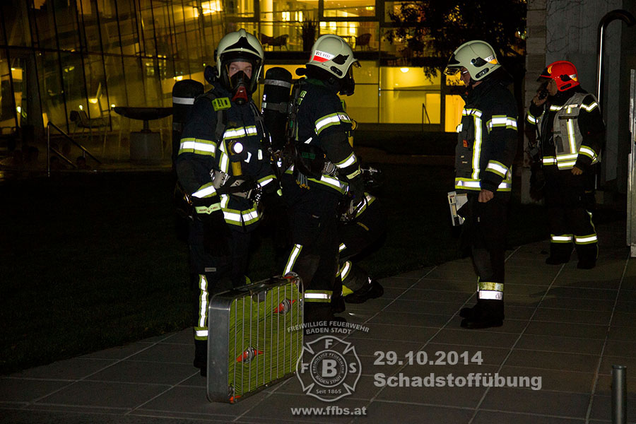 20141029 Übung Römertherme Baden