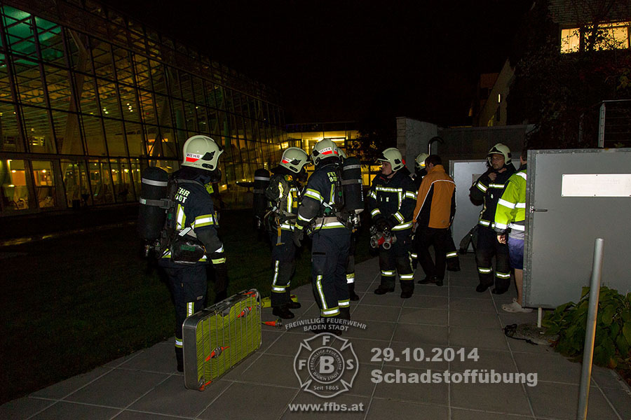 20141029 Übung Römertherme Baden