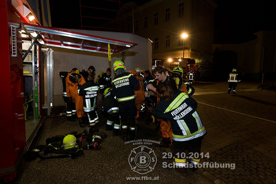 20141029 Übung Römertherme Baden