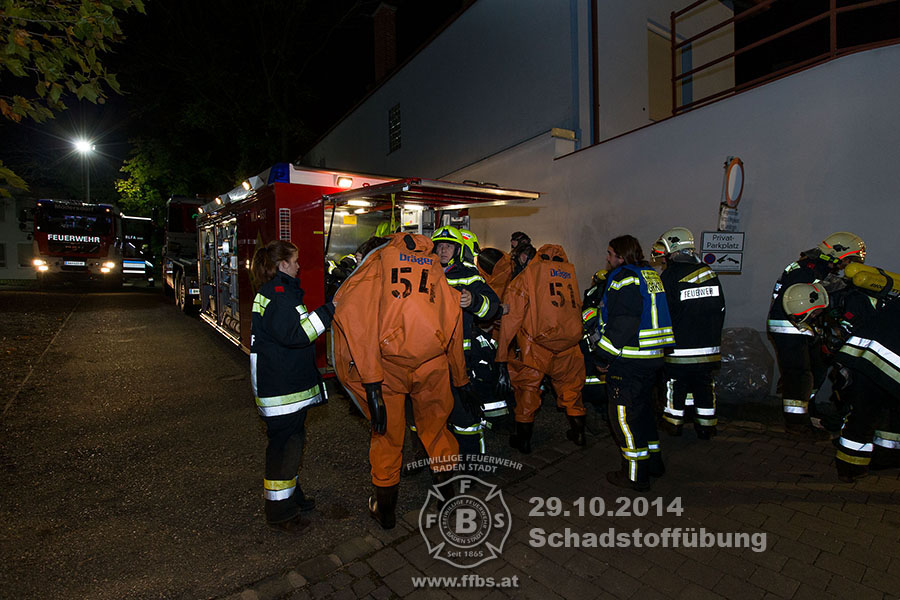 20141029 Übung Römertherme Baden