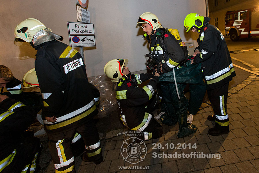 20141029 Übung Römertherme Baden