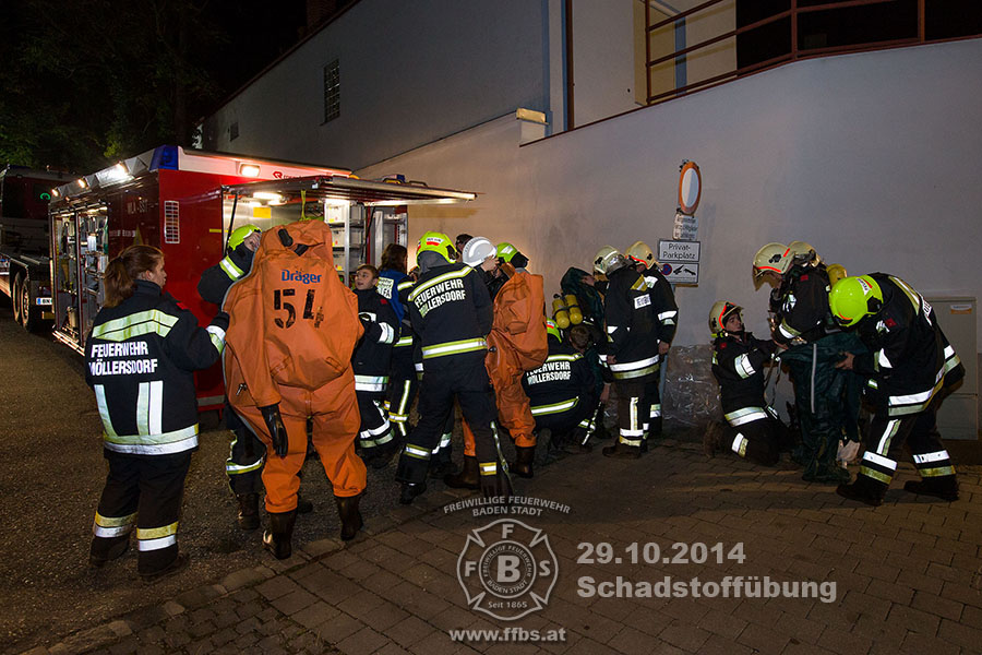 20141029 Übung Römertherme Baden