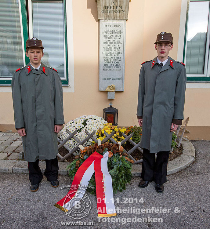 01.11.2014 - Allerheiligenfeier & Totengedenken - www.ffbs.at
