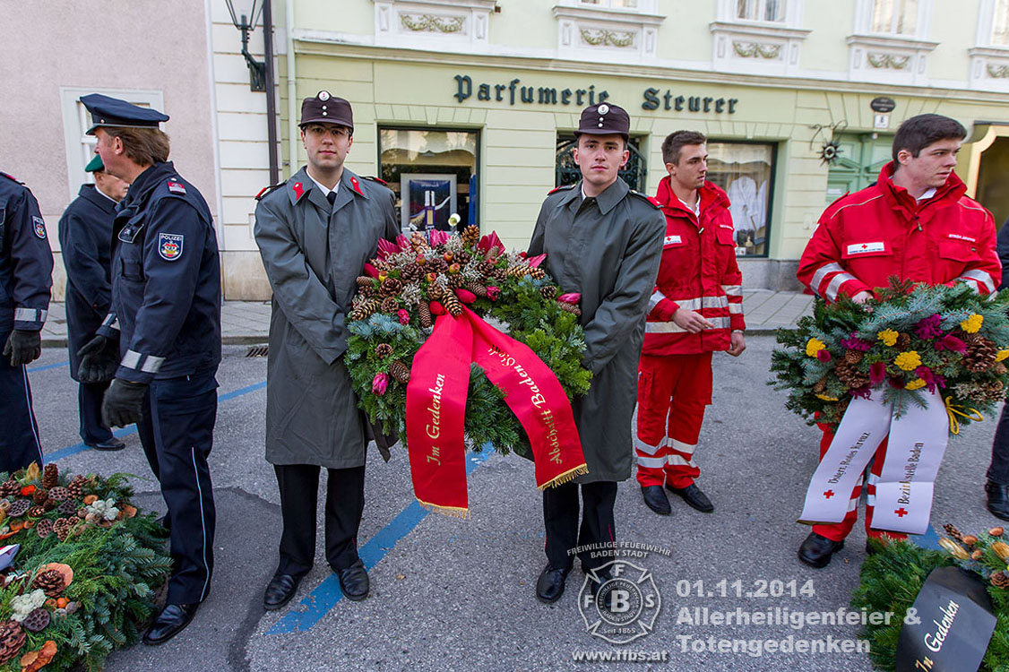 01.11.2014 - Allerheiligenfeier & Totengedenken - www.ffbs.at