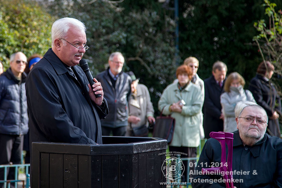 01.11.2014 - Allerheiligenfeier & Totengedenken - www.ffbs.at