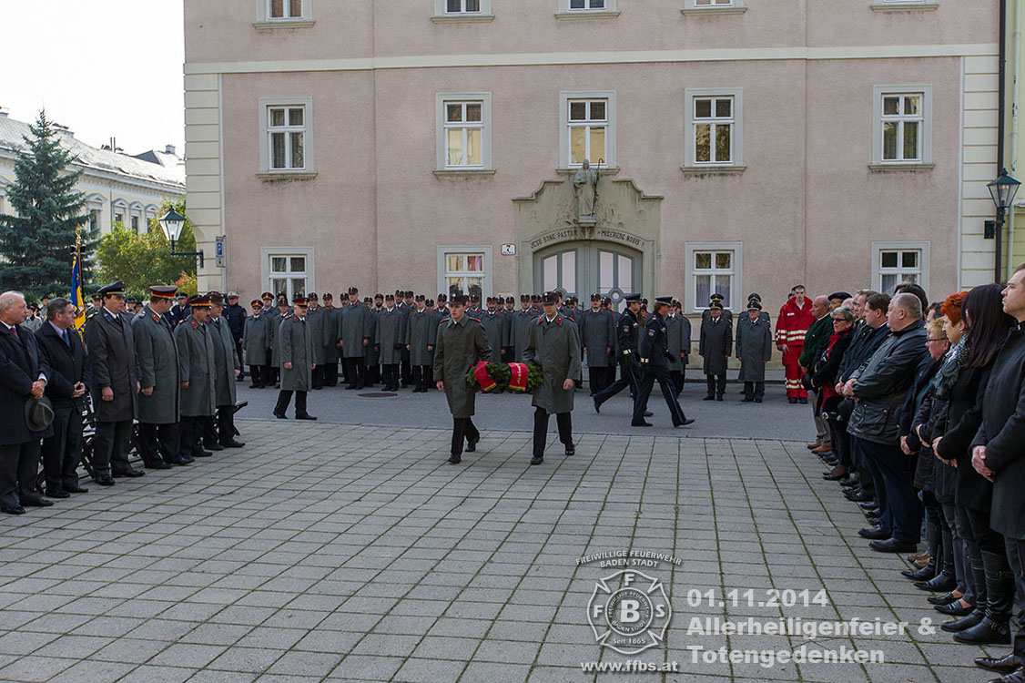 01.11.2014 - Allerheiligenfeier & Totengedenken - www.ffbs.at