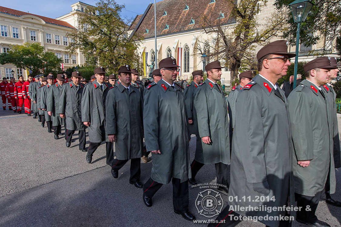 01.11.2014 - Allerheiligenfeier & Totengedenken - www.ffbs.at