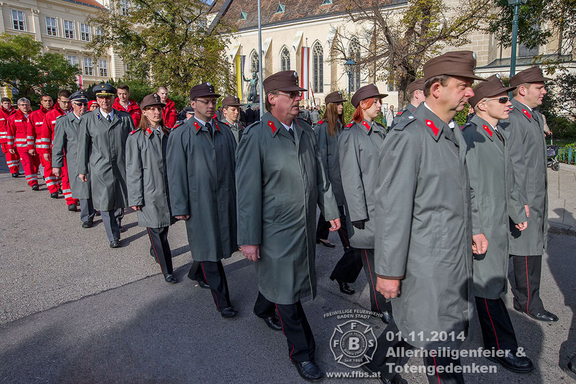 01.11.2014 - Allerheiligenfeier & Totengedenken - www.ffbs.at