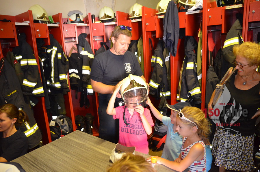 2015.08.14 - Ferienspiel - Feuerwehr zum Anfassen - Freiwillige Feuerwehr Baden-Stadt