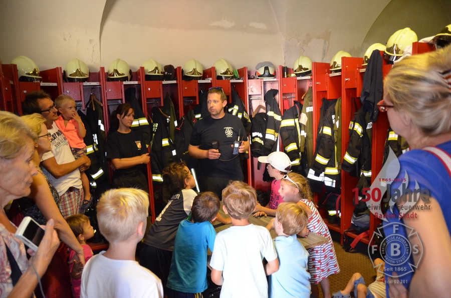 2015.08.14 - Ferienspiel - Feuerwehr zum Anfassen - Freiwillige Feuerwehr Baden-Stadt