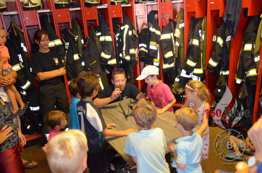 2015.08.14 - Ferienspiel - Feuerwehr zum Anfassen - Freiwillige Feuerwehr Baden-Stadt