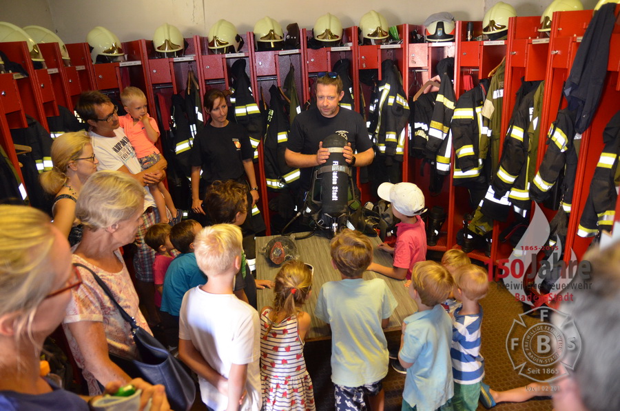 2015.08.14 - Ferienspiel - Feuerwehr zum Anfassen - Freiwillige Feuerwehr Baden-Stadt