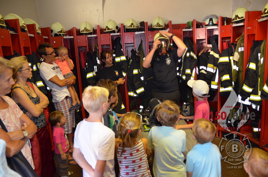 2015.08.14 - Ferienspiel - Feuerwehr zum Anfassen - Freiwillige Feuerwehr Baden-Stadt