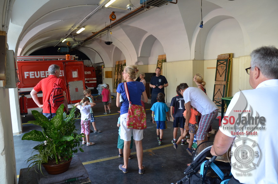 2015.08.14 - Ferienspiel - Feuerwehr zum Anfassen - Freiwillige Feuerwehr Baden-Stadt