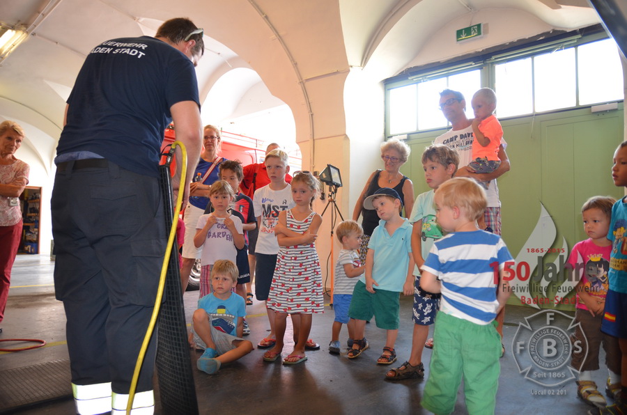 2015.08.14 - Ferienspiel - Feuerwehr zum Anfassen - Freiwillige Feuerwehr Baden-Stadt