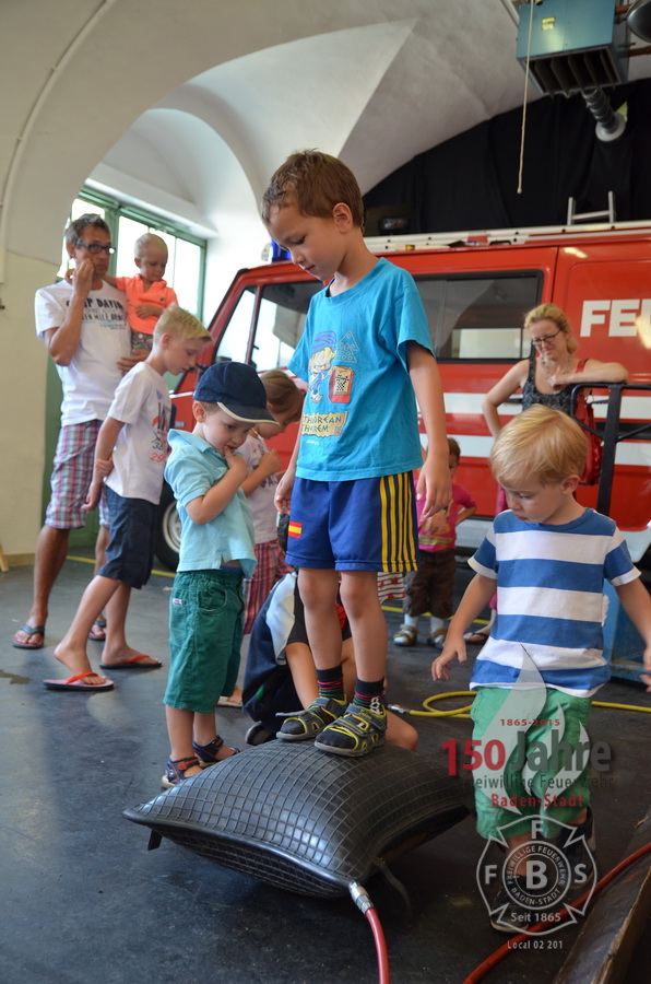 2015.08.14 - Ferienspiel - Feuerwehr zum Anfassen - Freiwillige Feuerwehr Baden-Stadt