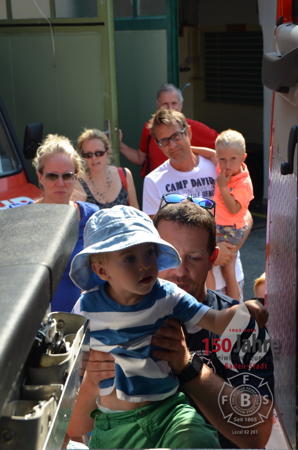 2015.08.14 - Ferienspiel - Feuerwehr zum Anfassen - Freiwillige Feuerwehr Baden-Stadt
