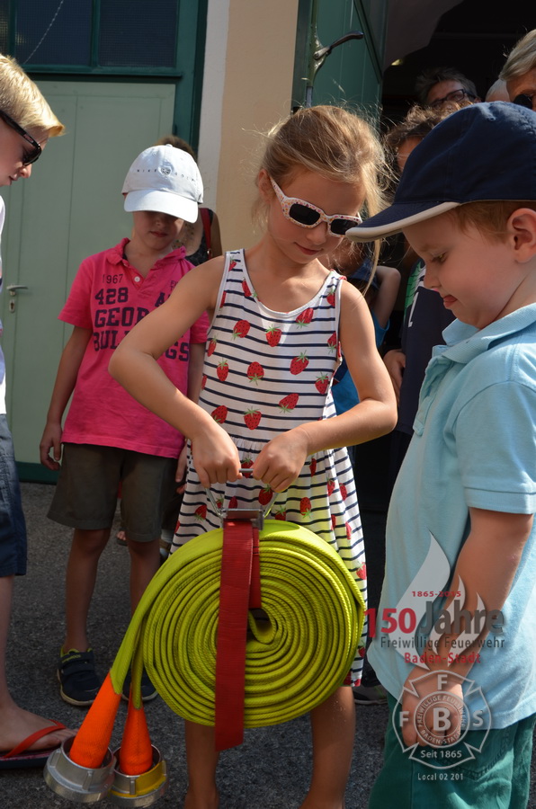 2015.08.14 - Ferienspiel - Feuerwehr zum Anfassen - Freiwillige Feuerwehr Baden-Stadt