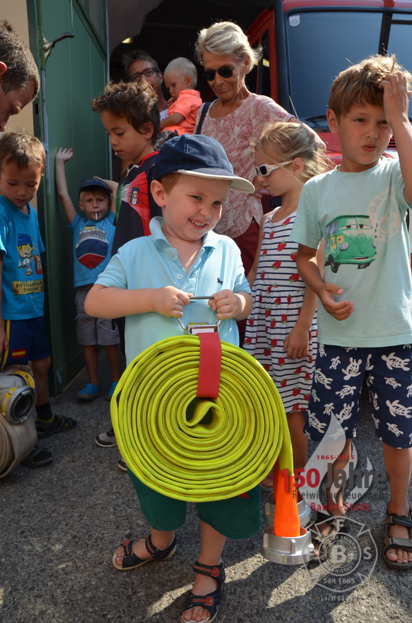 2015.08.14 - Ferienspiel - Feuerwehr zum Anfassen - Freiwillige Feuerwehr Baden-Stadt